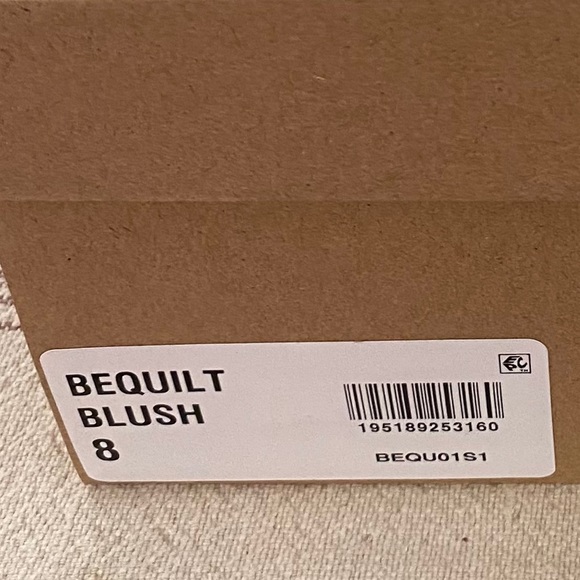 NEW Bequilt STEVE MADDEN Blush Quilt Sneakers - Picture 7 of 7